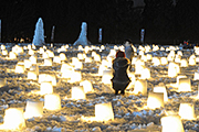 記事「川口を彩る一夜限りの冬ぼたる。えちごかわぐち雪洞火ぼたる祭」の画像