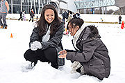 記事「ハワイの高校生が雪国体験と平和交流」の画像