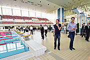 記事「東京五輪へ。オーストラリア水泳チームが長岡を視察」の画像