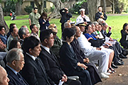 記事「日米が協力して初開催　真珠湾追悼式典に磯田市長出席」の画像