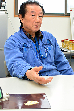 「古川機工株式会社の古川社長」の画像