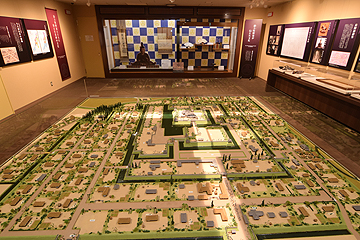 「長岡城の復元模型」の画像