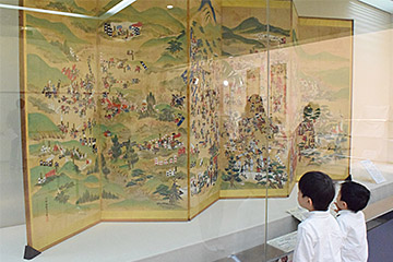 「彦根城博物館所蔵「関ヶ原合戦図」」の画像