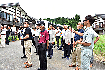 「熊本県南阿蘇村の住民など29人が山古志地域を訪問」の画像