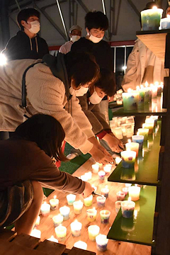 「10.23追悼式典　私たちの灯り」の画像