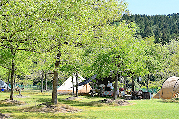 「キャンプ・バーベキューの利用」の画像