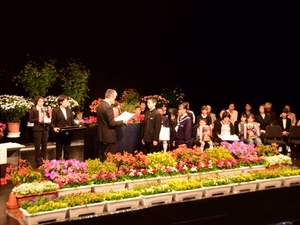 「花いっぱいコンクール表彰式」の画像