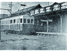 「栃尾鉄道電化完成」の画像