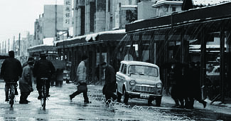 「無雪都市づくりに威力を発揮する消雪パイプ」の画像