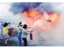 「長岡地区総合防災訓練実施」の画像