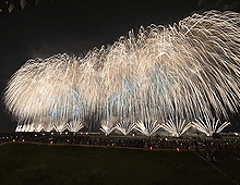 「復興祈願花火フェニックス打ち上げから15年」の画像