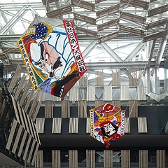「アオーレ長岡に大凧が登場！」の画像