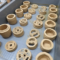 「縄文耳飾りの小物入れをつくろう!」の画像