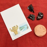 「火焔土器発見90周年記念ノベルティグッズをプレゼント」の画像