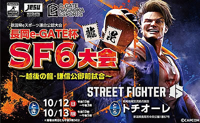 「長岡e-GATE杯SF6大会」の画像
