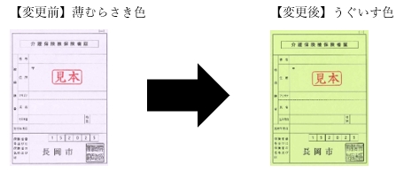 「介護保険証」の画像
