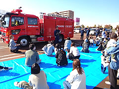 「てくてく避難訓練」の画像