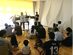 「あんさんぶる・ぱっど ミニコンサート」の画像