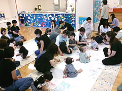 「のびのびぐるぐる~おえかきたいけん~」の画像