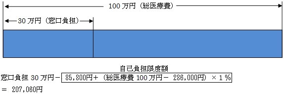 「高額療養費計算例」の画像