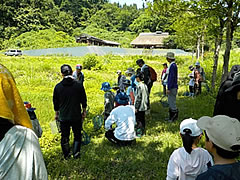 「田んぼのいきもの観察会」の画像1