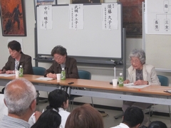 「第1回長岡空襲の体験を聞く会を開催」の画像1