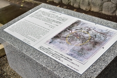 「長岡空襲爆撃中心点の碑を設置」の画像