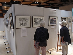「長岡空襲75年企画事業「長岡空襲体験画特別展」を開催しました」の画像