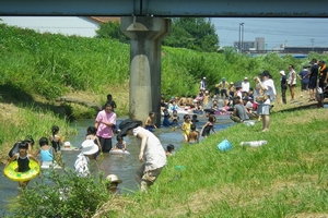 「「川と遊ぼう」四郎丸地区」の画像