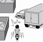 「見落とされやすい二輪車の存在について」の画像1
