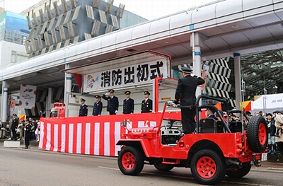 「令和7年の消防出初式の様子」の画像