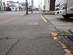 「2cm程度の舗装の段差」の画像