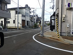 「右方向確認できる（車内より）」の画像