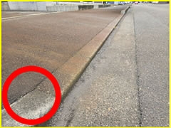 「適切な歩道切下げ」の画像