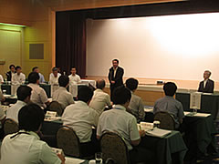 「新潟県原子力安全対策課の原課長のあいさつ」の画像