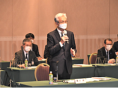 「代表幹事市である長岡市長のあいさつ」の画像
