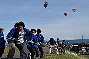 記事「熱い空中戦。今町・中之島大凧合戦」の画像