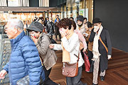 記事「市民も124人が参加　アオーレ長岡の消防避難訓練」の画像