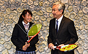記事「目標はグランドスラム制覇!女子テニス・内藤祐希選手」の画像