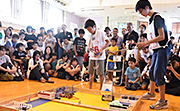 記事「熱中体験!小学生ロボコン大会に180人」の画像