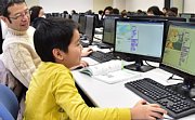 記事「3・4年生、プログラミング思考を学ぶ」の画像