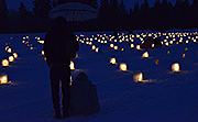 記事「温かな灯りに包まれる　えちごかわぐち雪洞火ぼたる祭」の画像