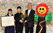 記事「祝!山本中が花のまちづくりで大臣賞☆」の画像