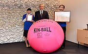 記事「巨大ボールのニュースポーツ!キンボールで文科大臣表彰」の画像