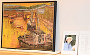記事「洋画家・桐生照子さんに感謝状を贈呈」の画像