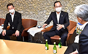 記事「朝日酒造(株)から消毒用アルコールを寄贈」の画像
