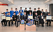 記事「長岡工業高校の生徒、活躍の成果を報告！」の画像