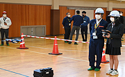 記事「ドローン授業を初開催！長岡工業高校生徒が操縦体験」の画像