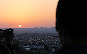 記事「思わずため息…郷土史料館から眺める夕日！」の画像