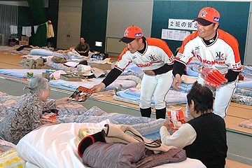 「避難者一人ひとりに励ましの声を」の画像